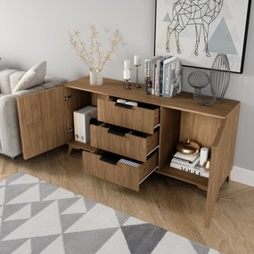 Komoda ENTSIAN 150x70cm, dub artisan