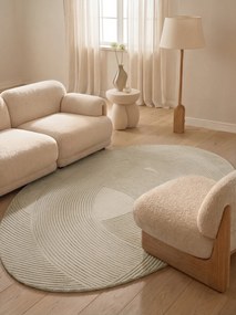Ted Baker, Kusový koberec Ted Baker Kensington 106399 Creme, 200x300, biela, kancelária