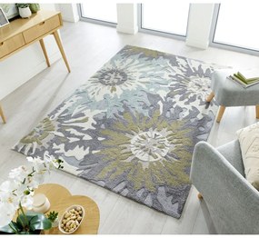 Flair Rugs koberce Kusový koberec Zest Soft Floral Green - 120x170 cm