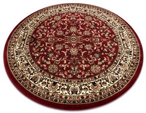 Okrúhly koberec ROYAL ADR model 1745  Bordový, kruh