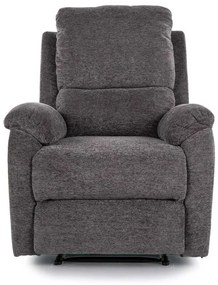 Polohovacie kreslo Bud III, sivá