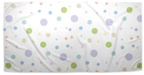 Sablio Uterák Farebné bodky - 70x140 cm