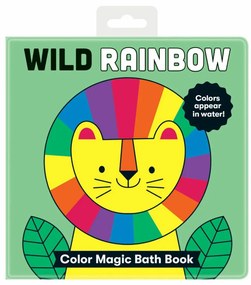 Mudpuppy Knižka na kúpanie Dúhová divočina