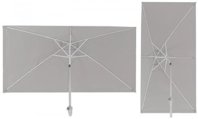 Slnečník N23 2x3m polyester/hliník - antracit