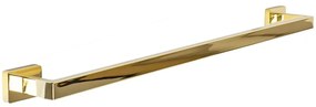 Rea, 1-ramenný vešiak do kúpeľne na uteráky ERLO 01, zlatá lesklá, REA-80002
