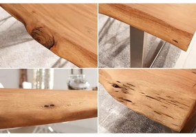 Lavica Mammut 160cm Masív drevo Acacia  - Komfort-nábytok