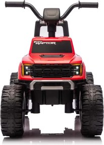 Elektrické autíčko Ford F-150 Raptor červené