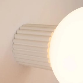 Sollux SL.1717 - Kúpeľňové nástenné svietidlo HALO 1xG9/8W/230V IP44 krémová