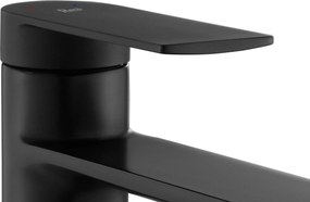 Rea Storm, umývadlová batéria h-150, čierna matná, REA-B9986