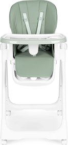 ECOTOYS HA-013 detské kresielko na kŕmenie, výškovo nastaviteľné, eko-koža, 5-bodové pásy