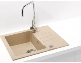 ALVEUS 1090950 - Kuchynský drez ROCK 59,5x47,5 cm granit/béžová