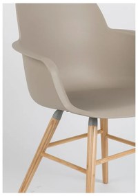 Béžové jedálenské stoličky v súprave 2 ks Albert – Zuiver