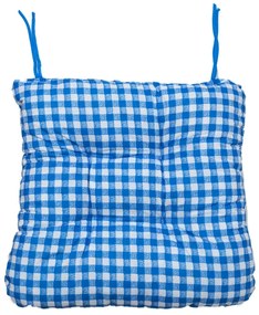 Podložka na stoličku Soft kostička modrý