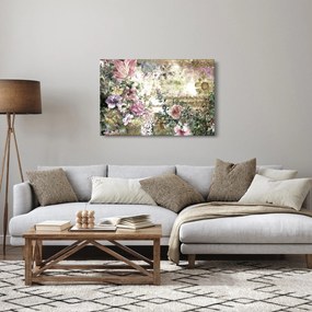 Obraz - Dizajnové kvety (90x60 cm)