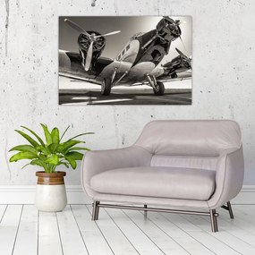 Obraz - Historické lietadlo (90x60 cm)