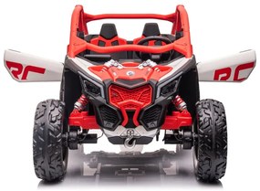 LEAN CARS  ELEKTRICKÉ AUTÍČKO Can-am RS DK-CA001 - ČERVENÁ - 2x240W - BATÉRIA - 2x24V7Ah - 2024