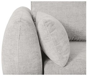 Svetlosivá rohová pohovka (pravý roh) Matera – Cosmopolitan Design