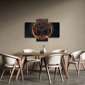 Obraz – Strom života v láve I. (90x60 cm)