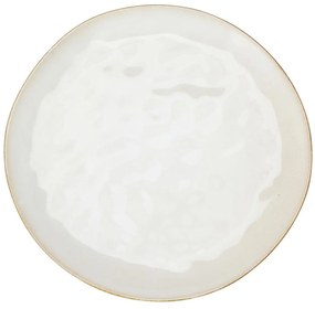 Kameninový tanier Sia, (fi) 27,8 cm, krémová