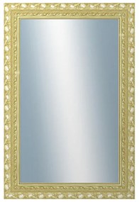 DANTIK - Zrkadlo v rámu, rozmer s rámom 80x160 cm z lišty ROKOKO zlatá hádzaná (2882)