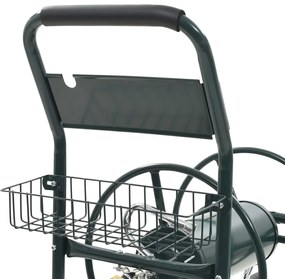 Vozík na záhradnú hadicu s 1/2" hadicovou spojkou 75 m, oceľ