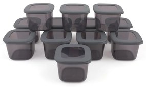 Plastové dózy v súprave 12 ks na potraviny – Hermia