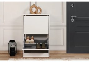 Skrinka na topánky 84x51 cm biela