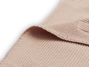 Deka pletená 75x100 cm Basic Knit Pale Pink