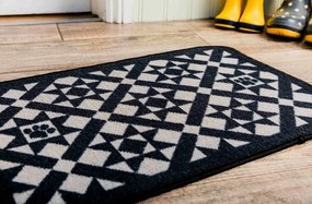 PET REBELLION Dinner Mate Victorian Tile Koberček pod misku, 40 x 60 cm