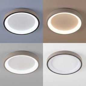 BRILAGI - LED stmievateľné stropné svietidlo FALCON SLIM LED/42W/230V biela/béžová + diaľkové ovládanie