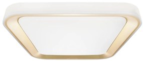 LED Stmievateľné stropné svietidlo QUADRO LED/66W/230V 3000-6000K biela/zlatá + DO