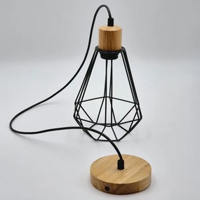 Brilagi - Luster na lanku WOODY BASKET 1xE27/60W/230V dub