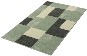 Koberce Breno Kusový koberec PORTLAND 759/RT4G, zelená, viacfarebná,133 x 190 cm