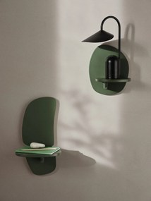 Ferm Living Nástenná polica Pilu Verdant Green Large