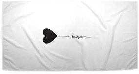 Sablio Uterák Love you - 30x50 cm