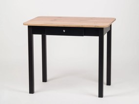 Stima Stôl PICCOLO so zásuvkou Vyberte odtieň ->: Dub Sonoma, Vybetre odtieň podnože ->: Biela