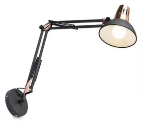 RED - Design Rendl - R12651 - Nástenná lampa ANTE 1xE27/28W/230V čierna