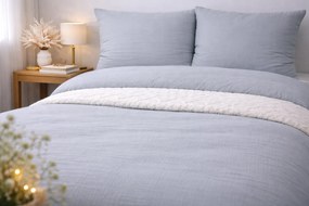 Mušelínové obliečky 140x200 – jemné, priedušné, 100 % bavlna, hypoalergénne, ideálne na leto aj zimu