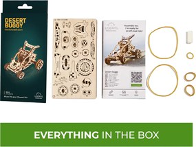 Ugears 3D mechanické puzzle Púštna bugina 80 ks