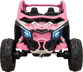 Ramiz Detské elektrické auto Buggy Maverick Turbo RR Ružové