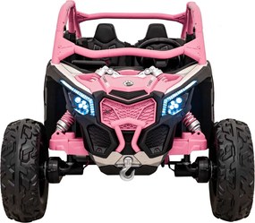 Ramiz Detské elektrické auto Buggy Maverick Turbo RR Ružové