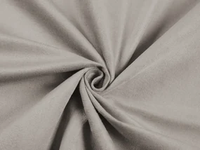 Biante Štvorcový obrus/imitácia brúsenej kože Alcantara ALC-011 Sivý 110x110 cm