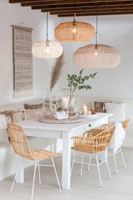 Prírodná ratanová jedálenská stolička Keni Rattan Natural - 58*44*88cm