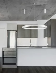 LED luster Motif 120 biele stmievateľné