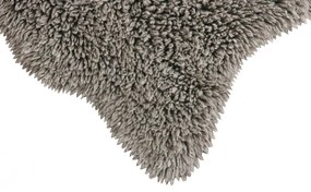 Lorena Canals koberce Vlnený koberec Woolly - Sheep Grey - 75x110 tvar kožušiny cm