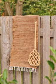 Ib Laursen Bavlnený behúň Clay 60 × 120 cm