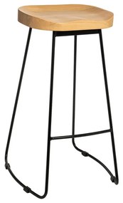 Barová stolička elaj 66 cm čierna MUZZA