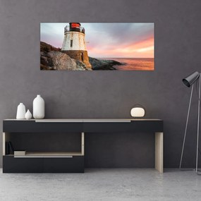 Obraz - Maják Castle Hill (120x50 cm)