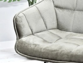 Stolička Aranbura (sivá metalická + čierna). Vlastná spoľahlivá doprava až k Vám domov. 1110912