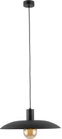 Luster na lanku ASTRA 1xE27/15W/230V pr. 41 cm čierna